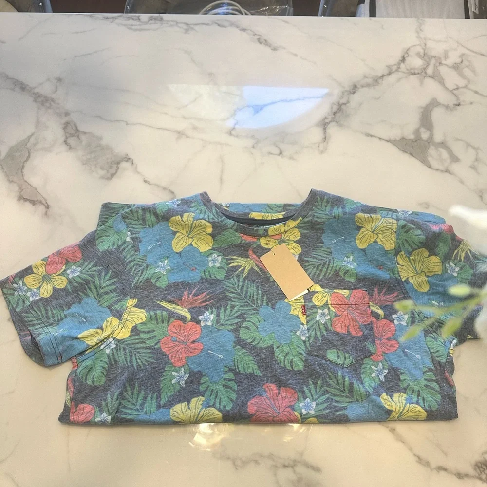 Levi's Tropical Floral Short Sleeve Tee - Multicolor